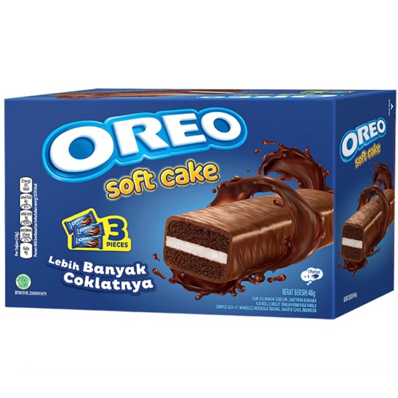 

OREO softcake isi 3 atau isi 6