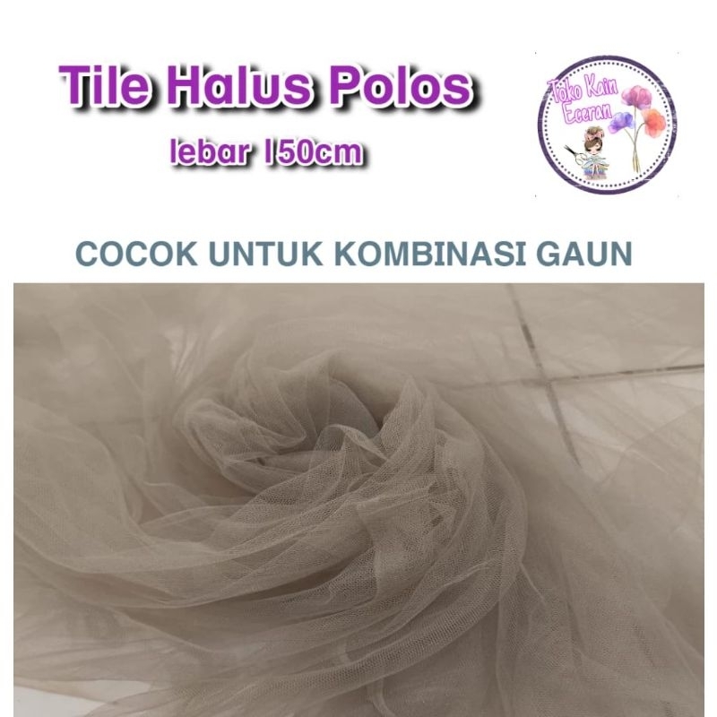 ½Mter TILE HALUS TB KAIN JALA TULLE SOUVENIR PESTA DRESS ROK TUTU gaun kebaya aksesoris fashion lemb