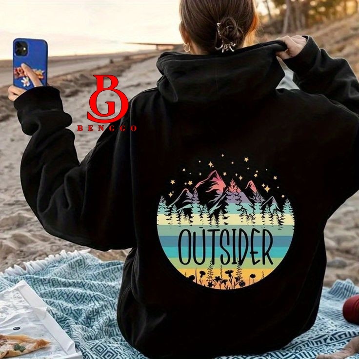 BENGGO.ID | Jaket Hoodie Terbaru / Hoodie Wanita Aesthetic / Hoodie Wanita Korea Style / Hoodie Wani