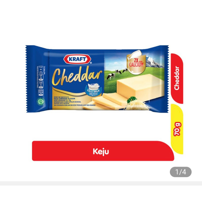 

cheddar 70 gr termurah
