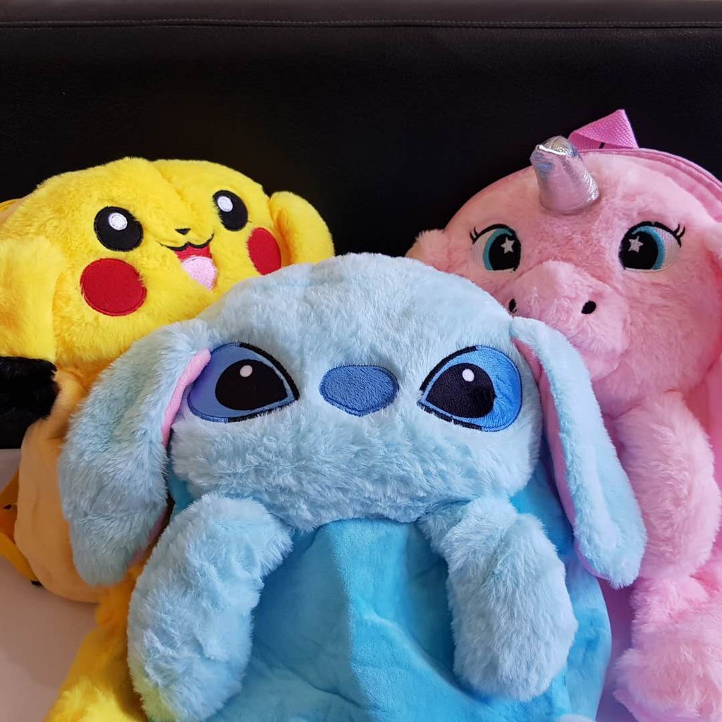 Tas Anak Boneka Unicorn -  Tas Imut untuk Anak Ringan dan Multifungsi