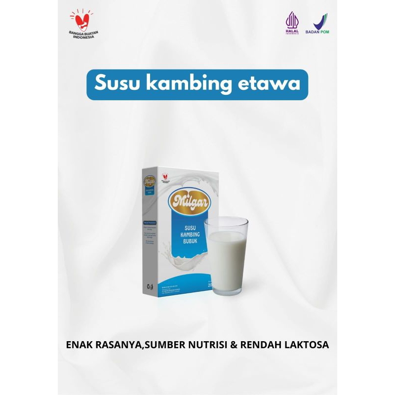 

Susu Kambing Ettawa Milgar