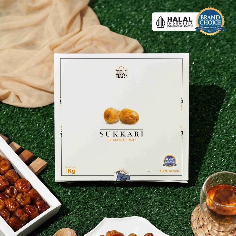 

Kurma Sukari 1 Kg Premium Timur Tengah Kurma Sukkari Original High Quality