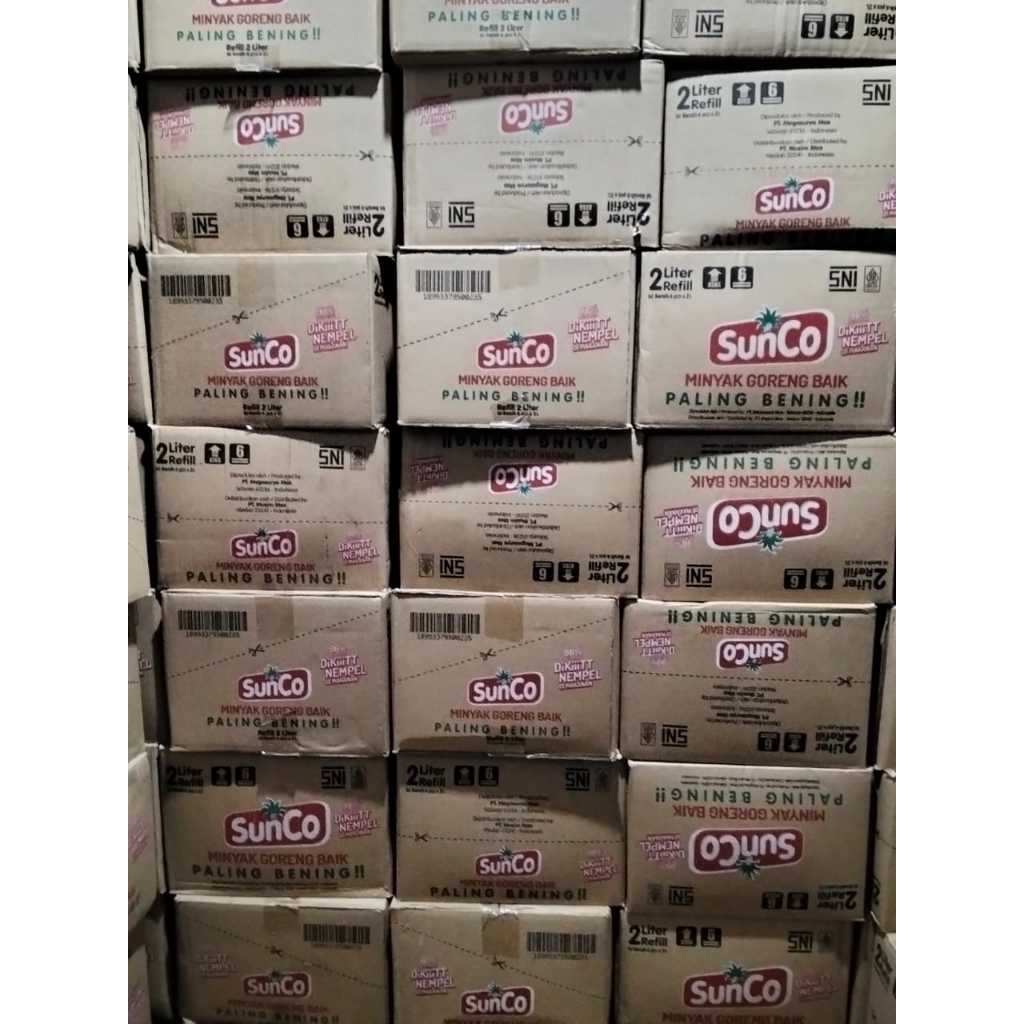 

sunco 2 liter kemasan 3 pcs/instan