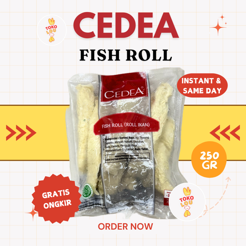

CEDEA FISH ROLL 250GR 500GR