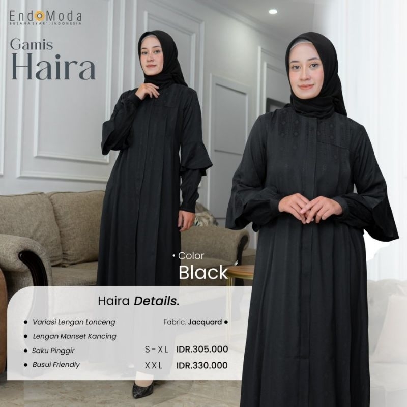 GAMIS HITAM GAMIS PUTIH GAMIS ENDOMODA HAIRA