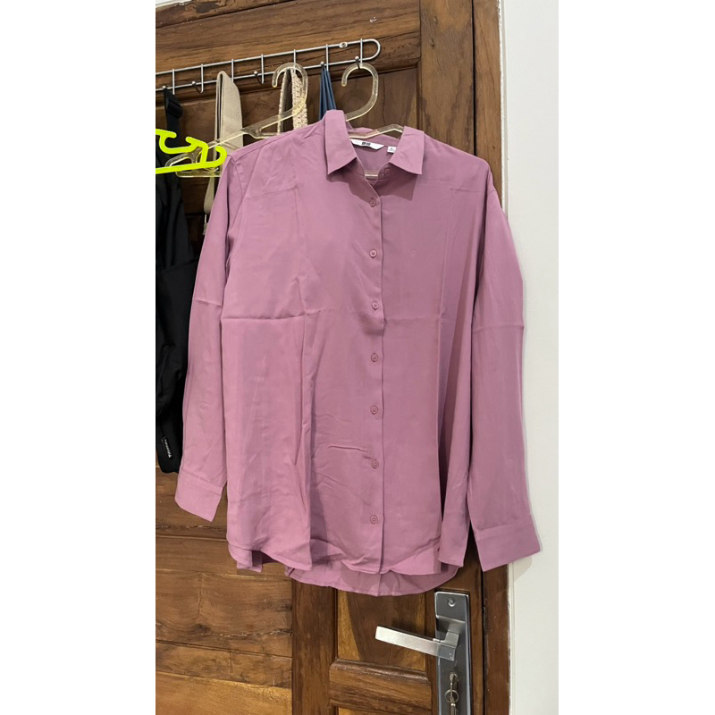 Preloved Kemeja Uniqlo Original (Pemakaian Pribadi)
