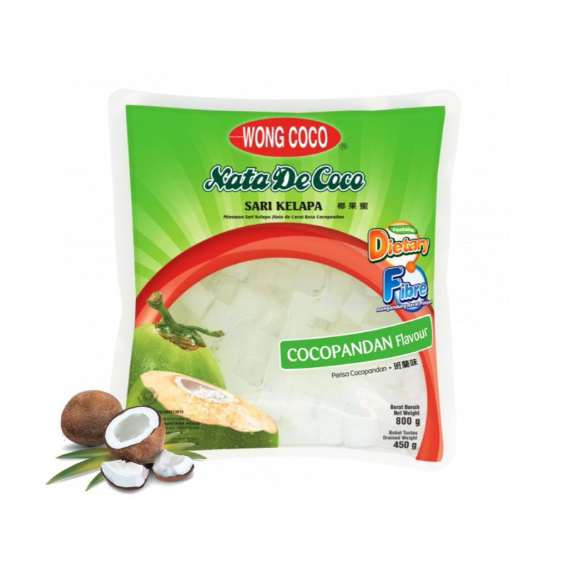 

WONG COCO NATA DE COC Bantal 800 Gram