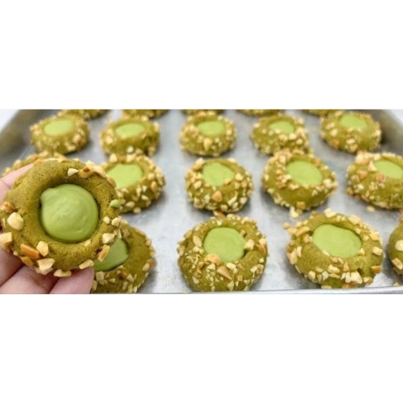 

Thumprint Greentea Premium | Kue kering