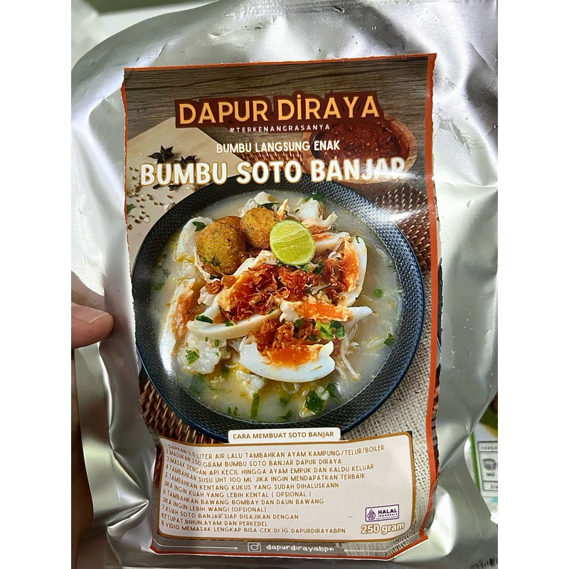 

Bumbu soto banjar diraya