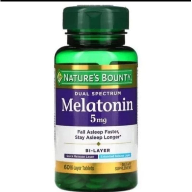 Nature's bounty melatonin 5 mg 60 tablet