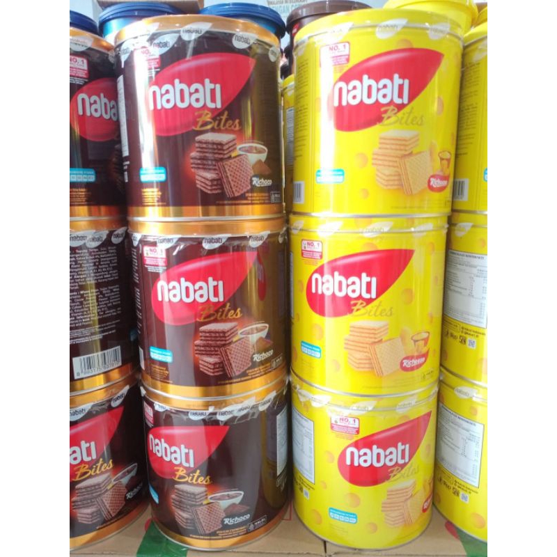 

Wafer Nabati Kaleng 240gram Ecer