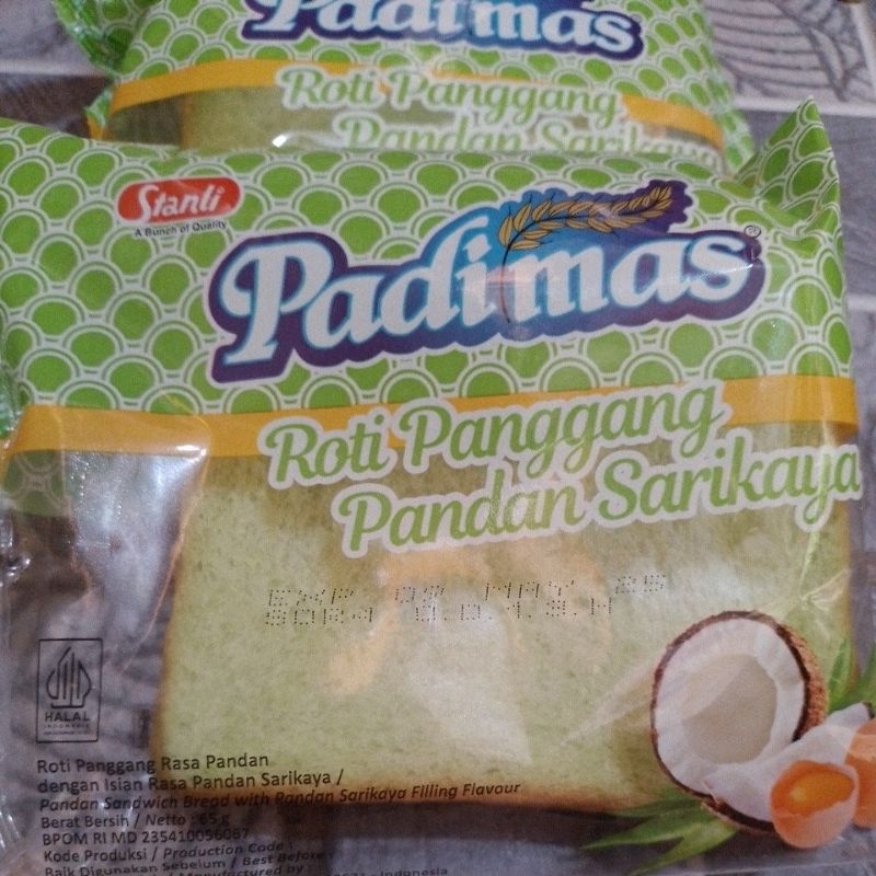 

roti padimas isi selai pandan srikaya