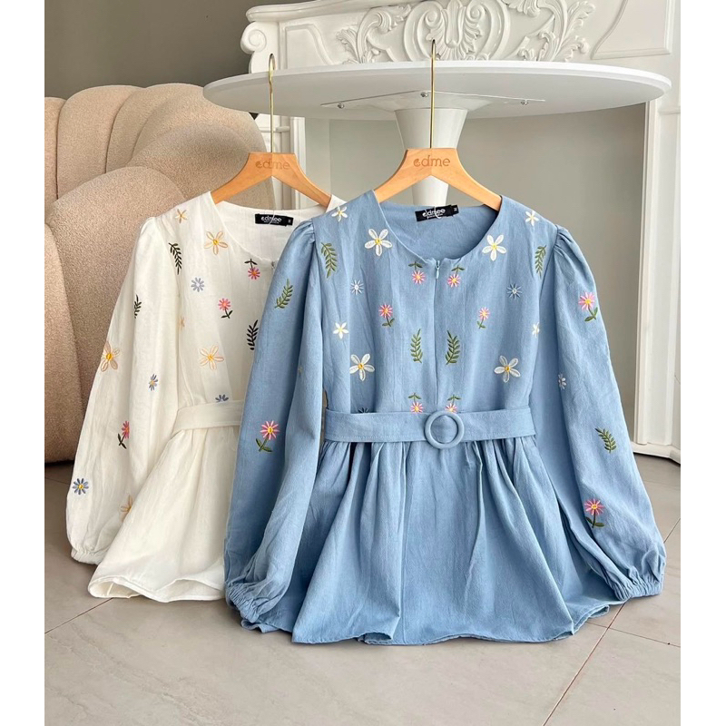 Wisteria Blouse Bordir