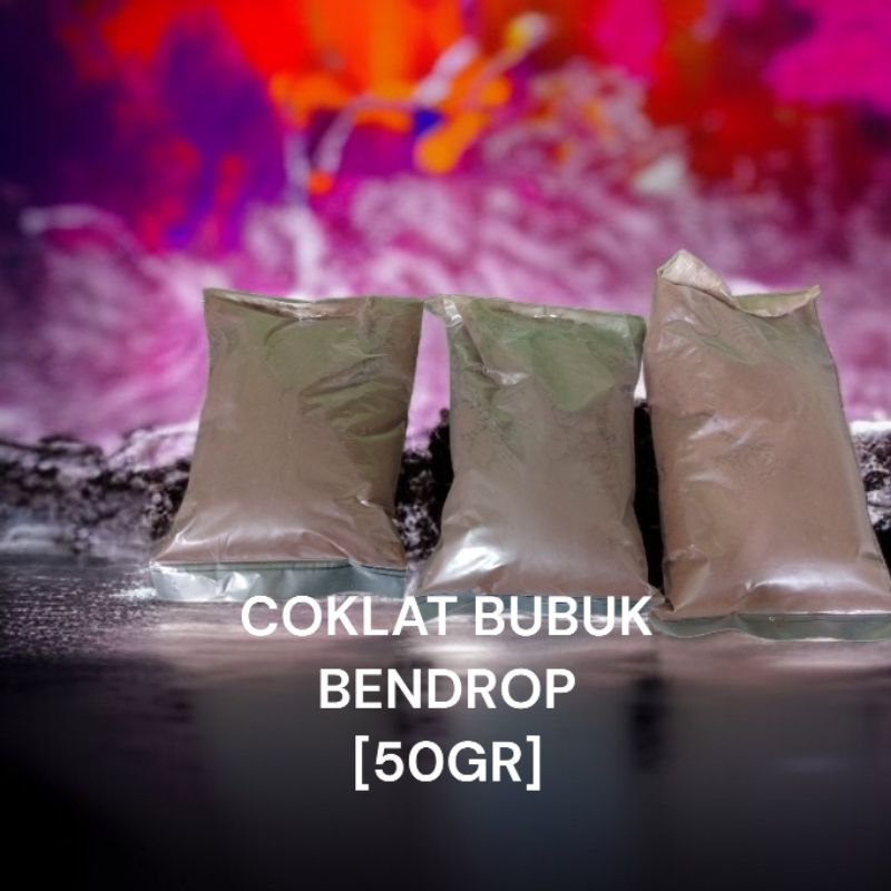 

[50gr]COKLAT BUBUK BENDROP (DARK COKLAT)