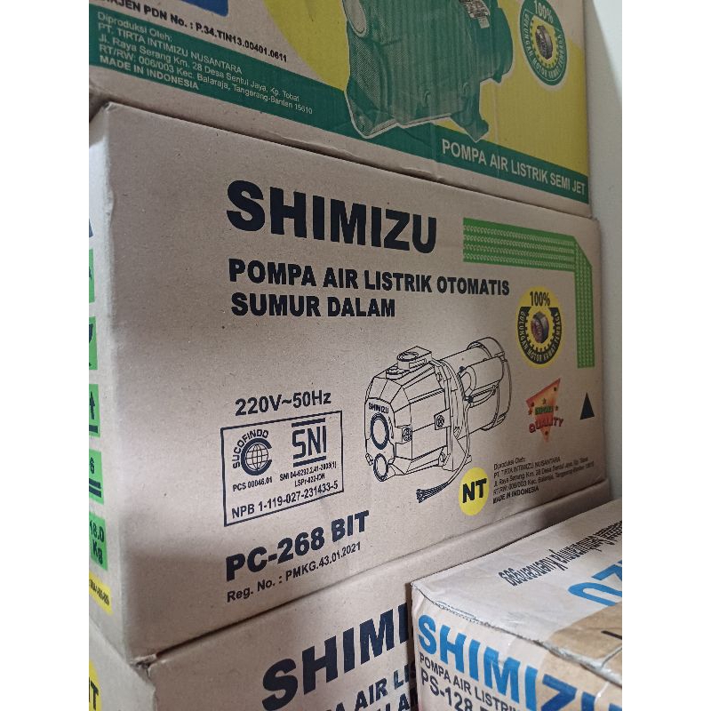 SHIMIZU PC 268 JET PUMP OTOMATIS NT