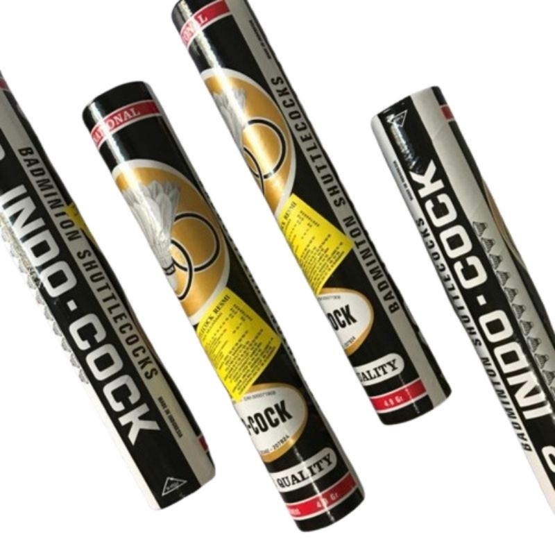 Shuttlecock Indocock Hitam/Kok Badminton Indocock/Cock Indocock Hitam