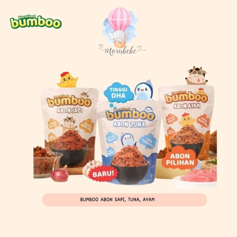 

BUMBOO ABON SAPI, TUNA, AYAM 90gr