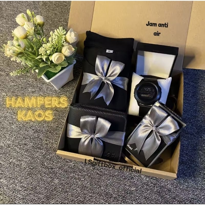 

FEE PAPER BAG Gift box Cowok Kaos kado Ulang Tahun Hampers pernikahan wisuda jam anti air Anniversary wisuda Ultah