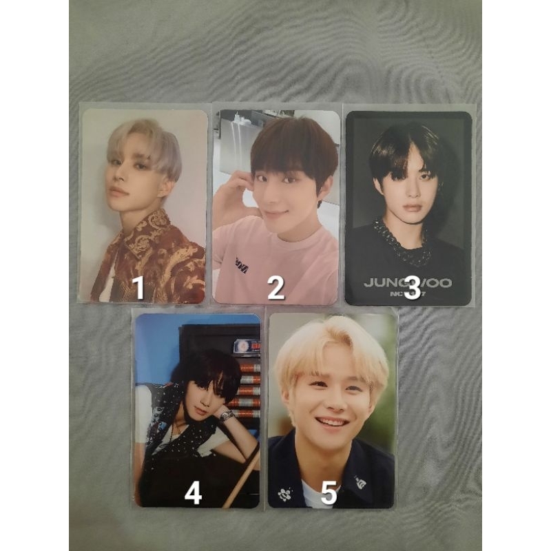 JUNGWOO NCT PHOTOCARD OFFICIAL
