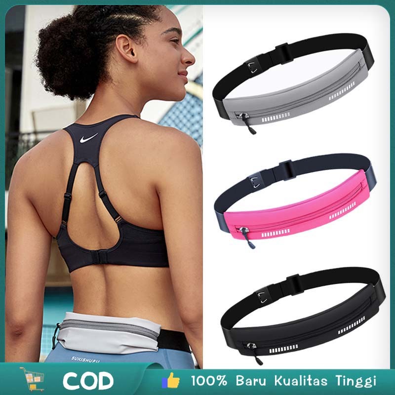 Waistbag Running Sport Waist Bag Tas Pinggang Lari Wanita Pria Tas Pinggang Jogging