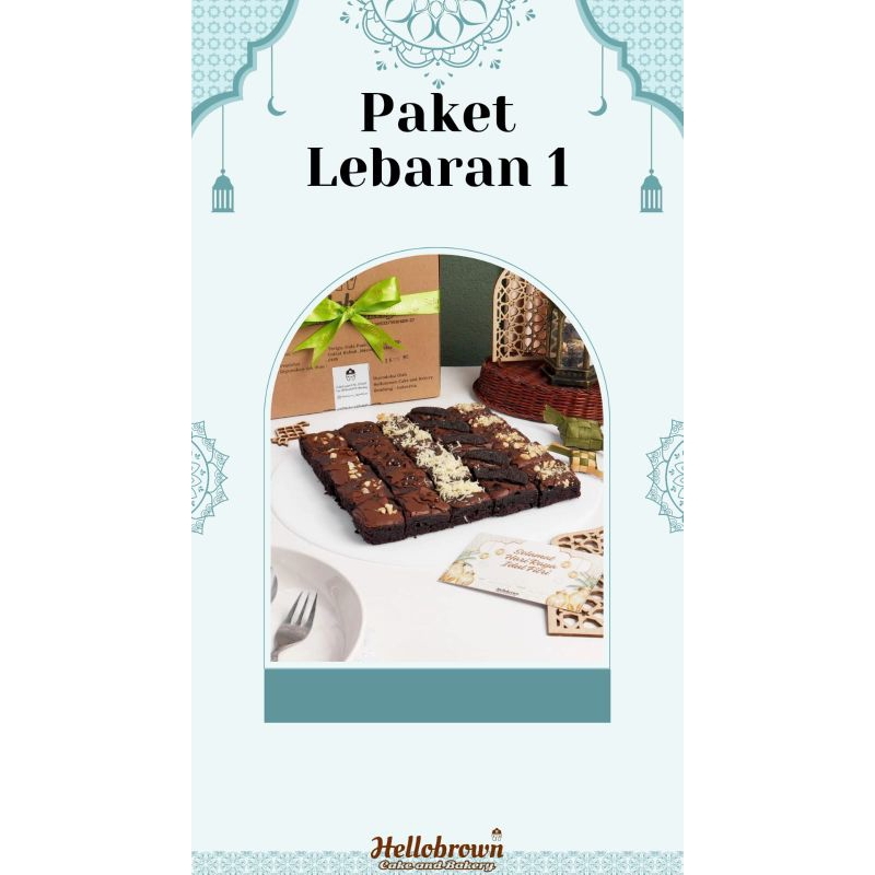 

Paket Lebaran 1 | Kue Idul Fitri | Brownies |