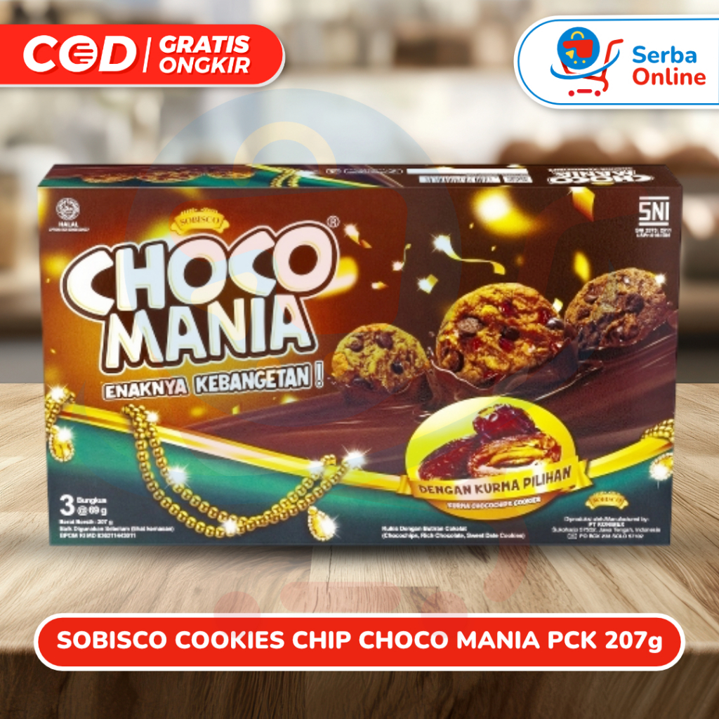 

SOBISCO COOKIES CHIP CHOCO MANIA GIFT PACK 207g