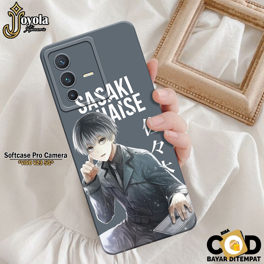 JOYOLA Case VIVO V23 5G - Fashion Case Anime - Softcase VIVO V23 5G - Pro Camera - Casing VIVO V23 5