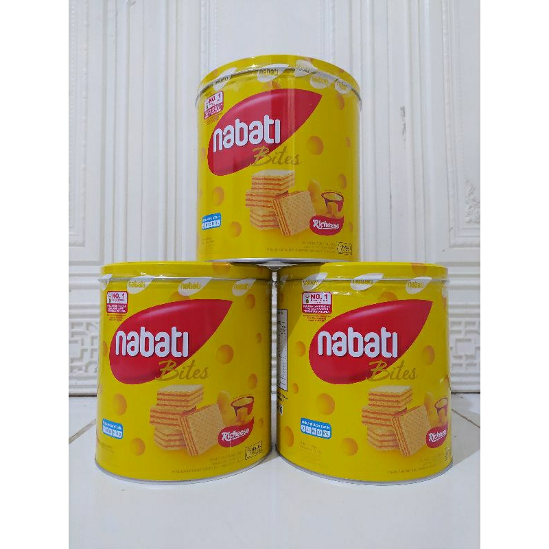 

PAKET MURAH 3 KALENG WAFER RICHEESE NABATI 240gram