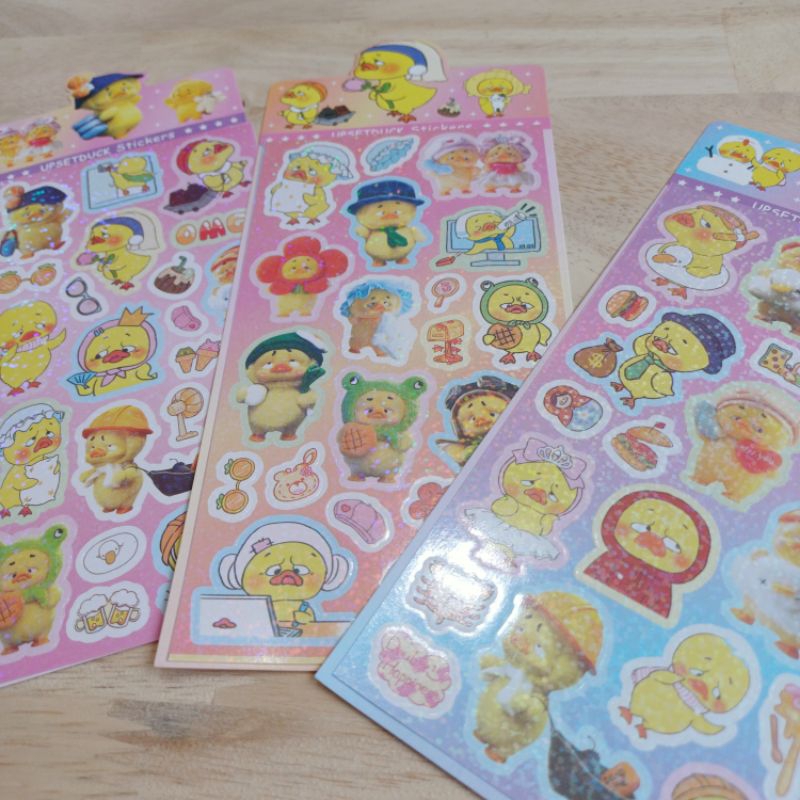 

Sticker hologram UPSET DUCK