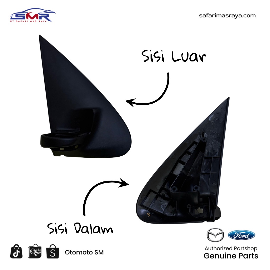 Cover Lengan Spion Kanan Ford Escape R7 Tahun 2007 Ke Atas Original EV54691BRA