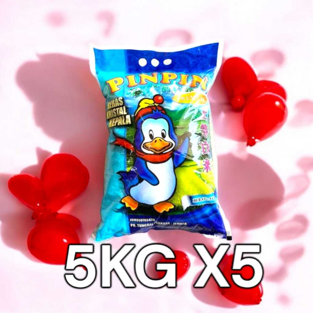 

Beras Pinpin 5Kg X 5