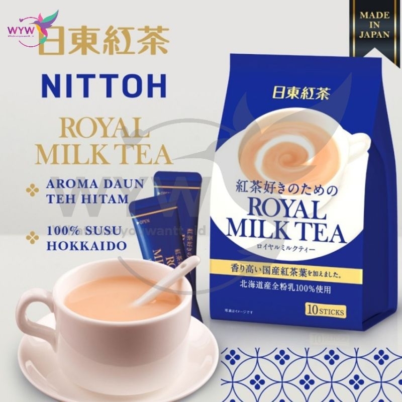 

ROYAL MILK TEA BIRU SACHET ORIGINAL JAPAN ISI 10 STICKS