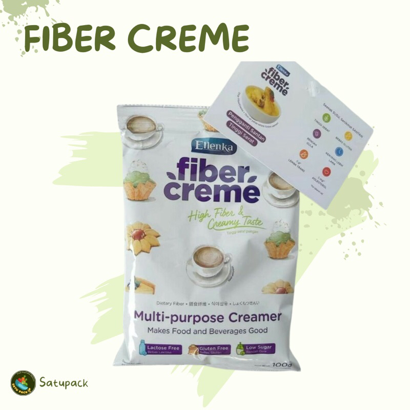 

FIBER CREME KEMASAN 100gr - KRIMER PENGGANTI SANTAN DAN SUSU