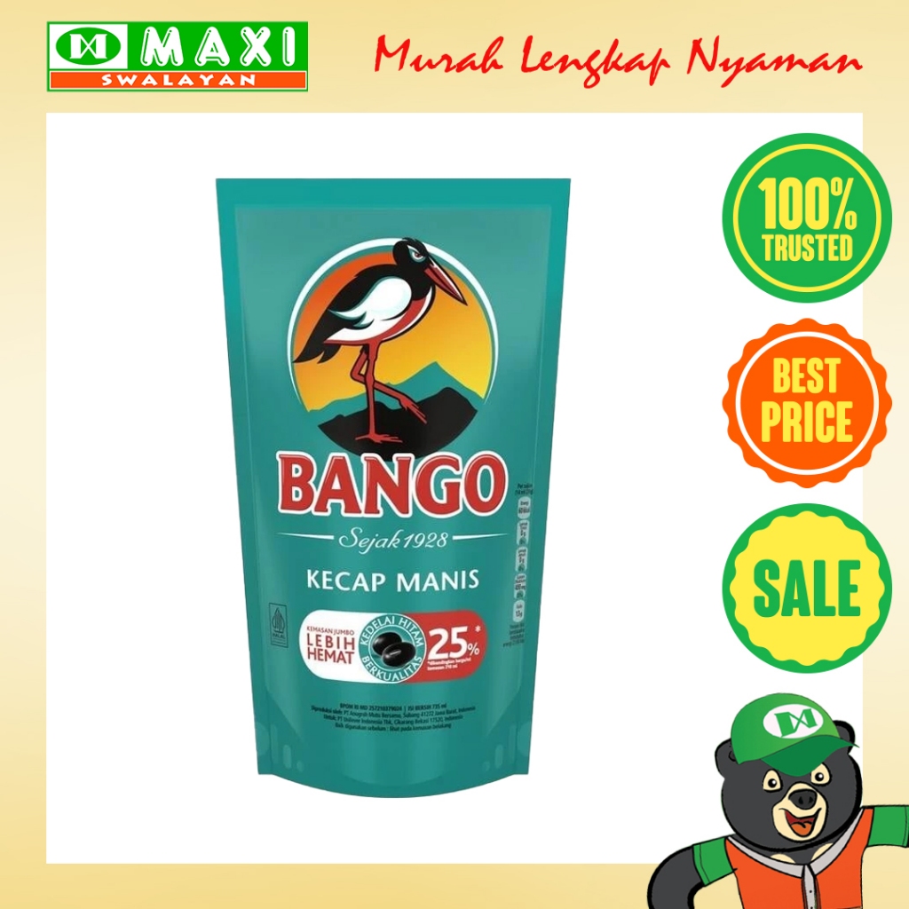 

Bango Kecap Manis Kemasan 735ml