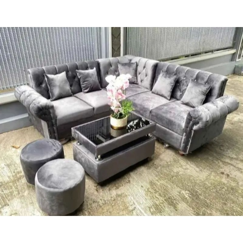 SOFA SUDUT LAMPUNG MURAH MERIAH, SOFA MINIMALIS SUDUT LAMPUNG