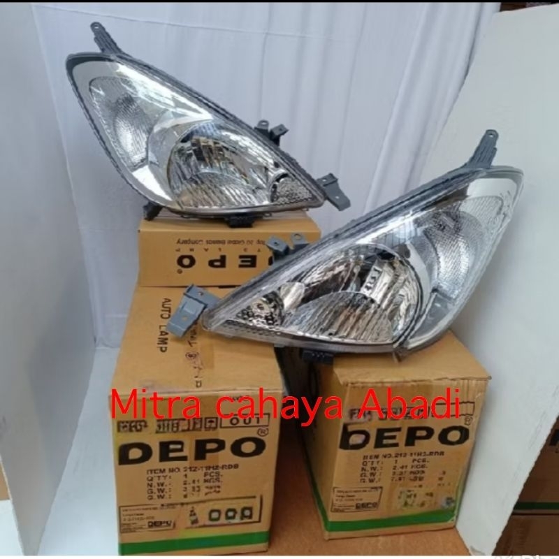 lampu depan besar innova inova 2004 2005 2006 2007 2008 2009 2010 2011 original TAIWAN DEPO