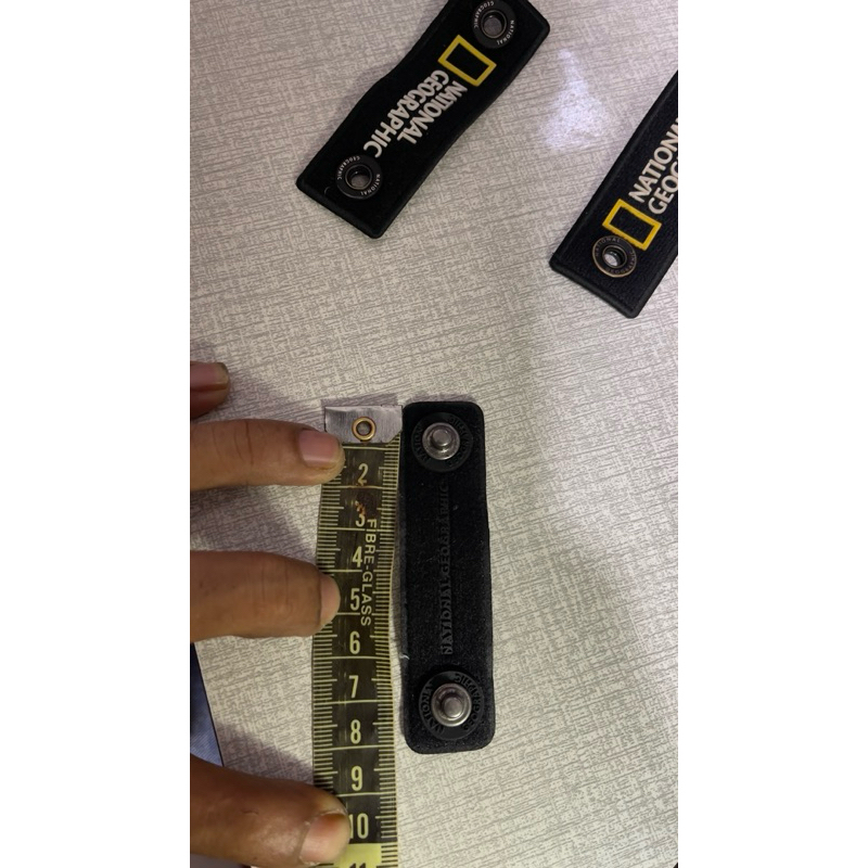 patch original national geographic+bantalan ukuran 8,5cm