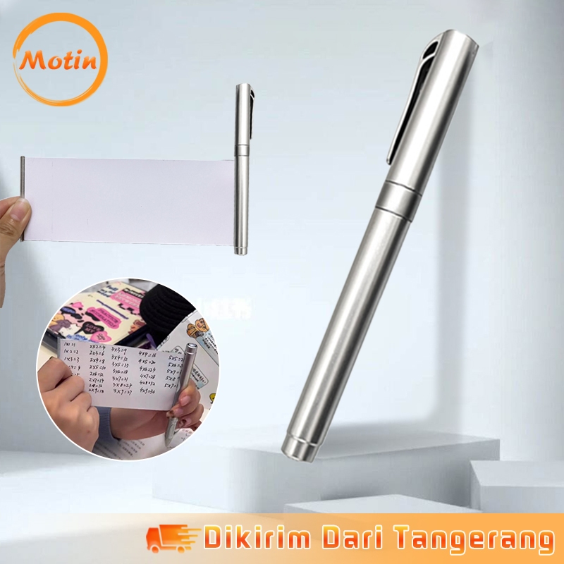 

Rollout Paper Pen Pena Rahasia Pena Nyontek Pullout Banner Pen
