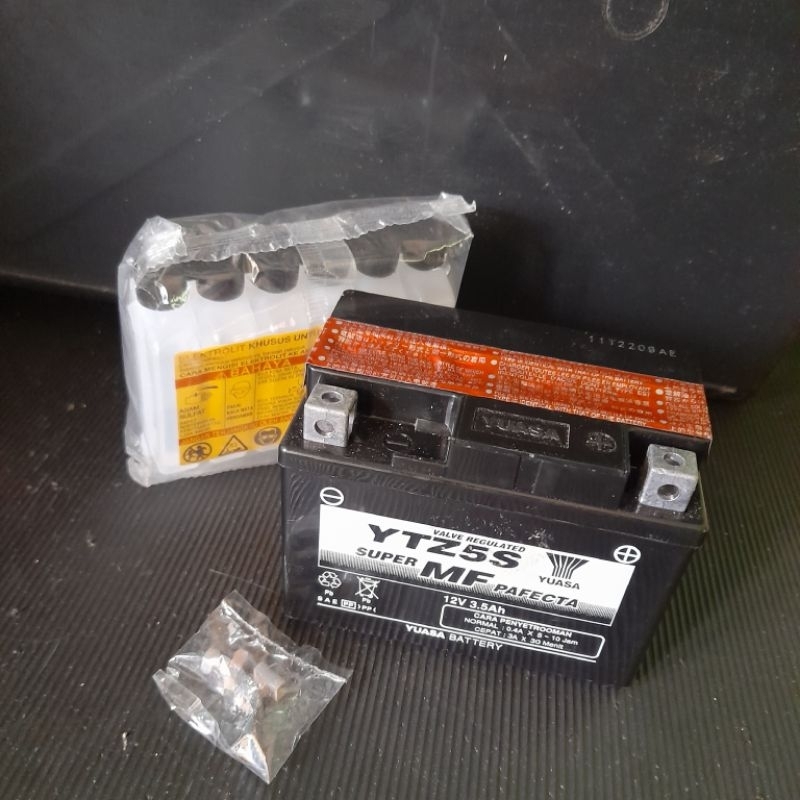 Aki Motor Yuasa YTZ5S Untuk Revo Beat Supra Mio dll