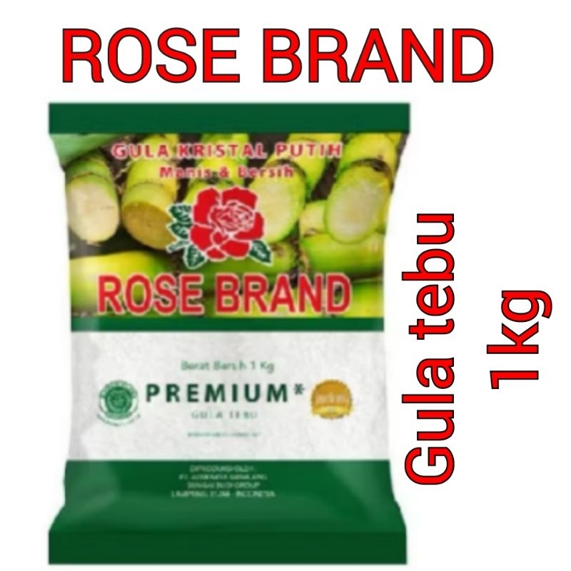 

Gula Rose Brand 1 kg | Gula Rosebrand Hijau 1 kg
