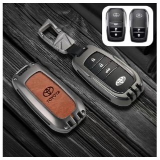 Cover Case Remote Keyless Mobil Toyota/Smart Key Leather Cover Toyota