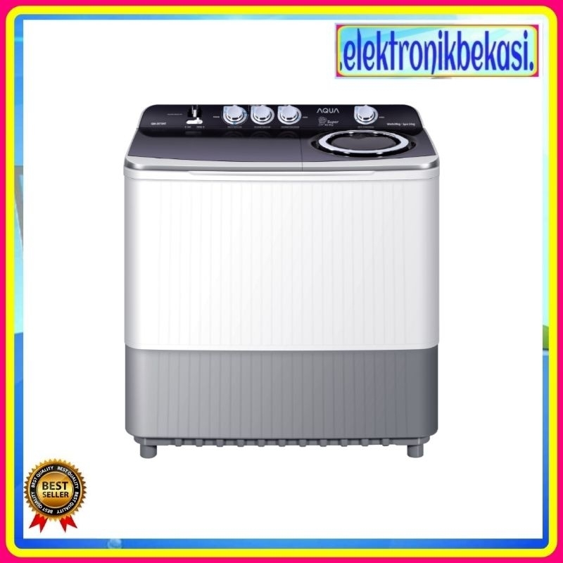 MESIN CUCI AQUA QW 2070 HT / MESIN CUCI AQUA 2 TABUNG 20KG / AQUA QW-2070HT MESIN CUCI 2 TABUNG 20KG