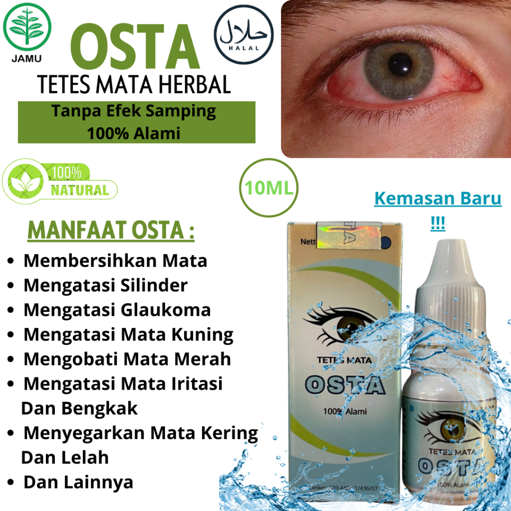 tetes mata obat merah, mata katarak, mata Bengkak, penglihatan Buram OSTA BPOM