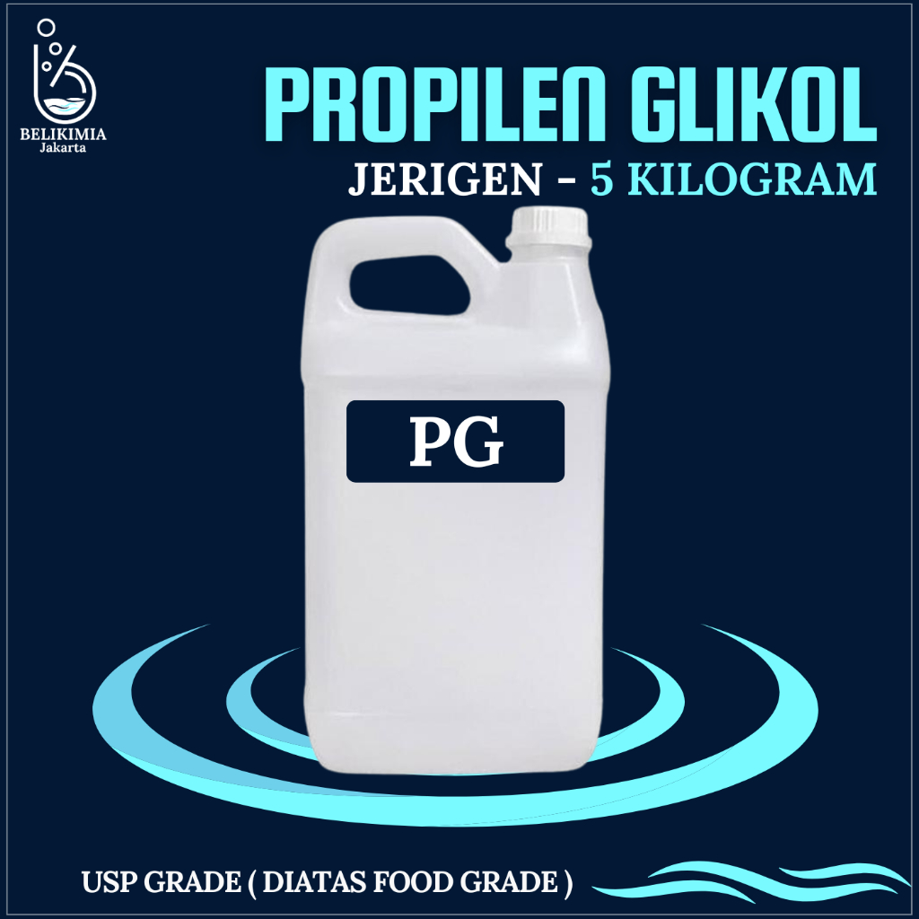 

Propilen Glikol 5 KG - PG USP Grade - Propylene GlycoI Pure