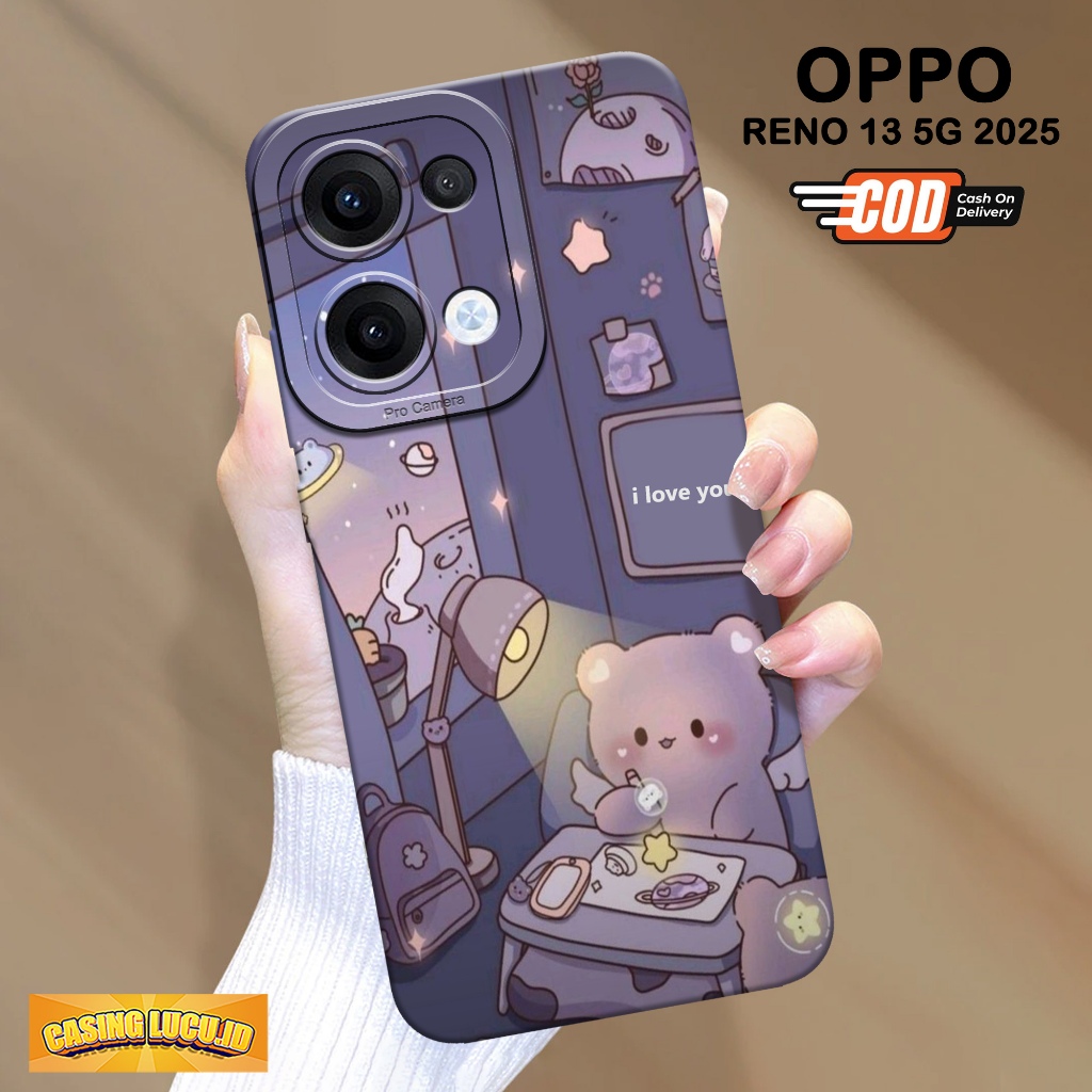 Case Oppo Reno 13 5G 2025 Terbaru - Fashion Case Kartun - Casing Hp Oppo Reno 13 5G 2025 Terbaru - S