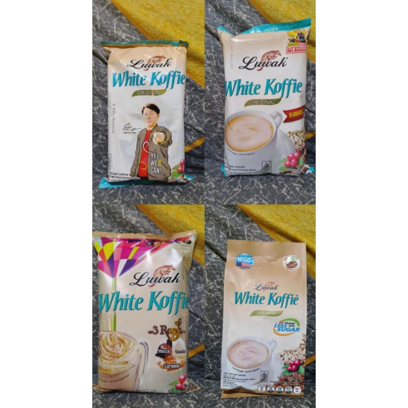 

(READY BISA GOJEK) Luwak White Koffie Original/3Rasa/Less Sugar