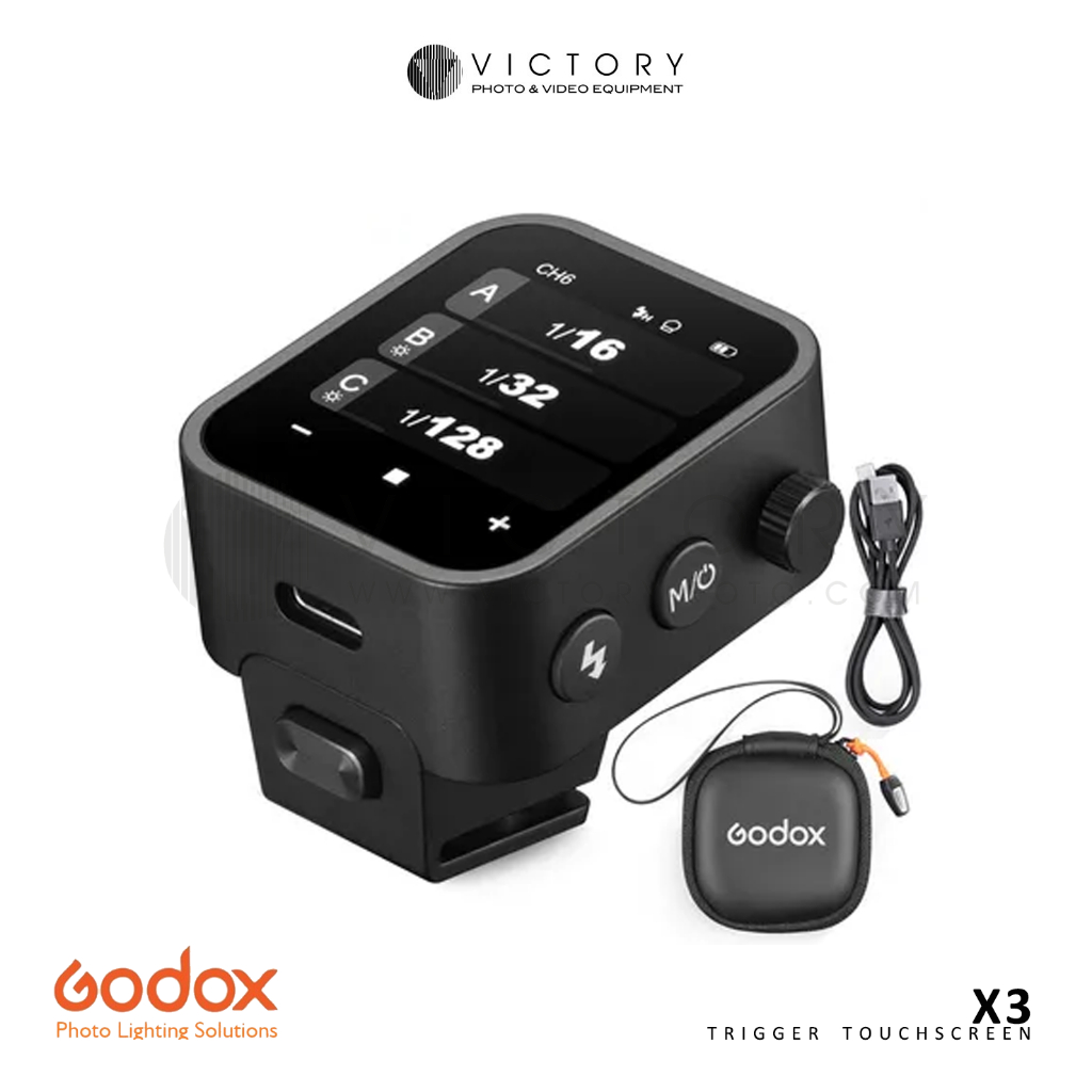 Godox X3 Trigger Touchscreen TTL Wireless Flash Trigger Godox X3