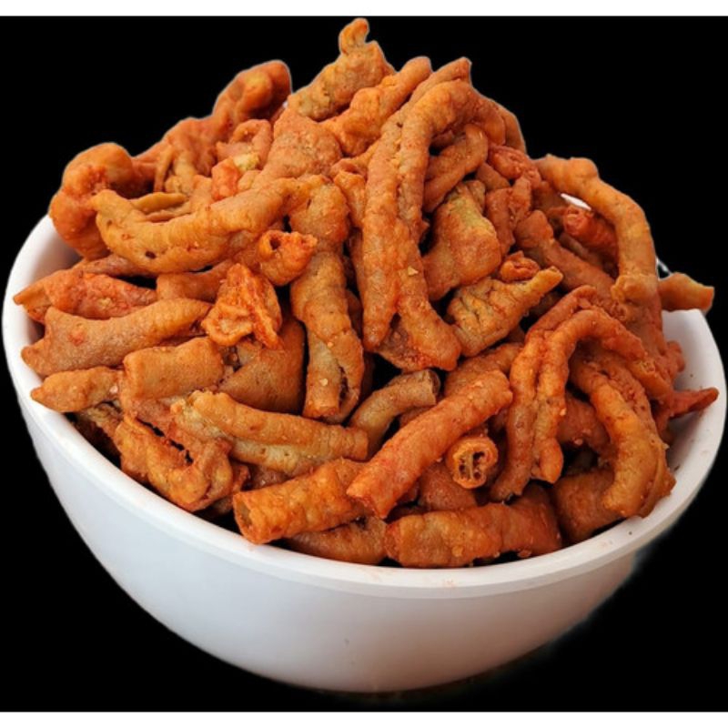 

Usus Krispi / kripik usus usus Crispy bumbu balado mantap berat 500gr