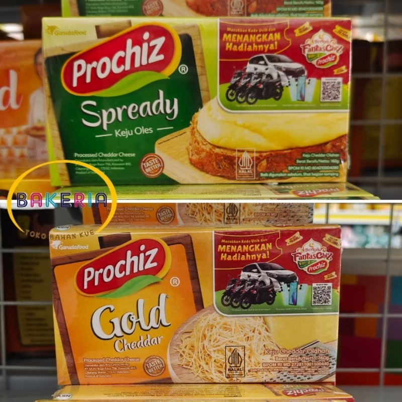 

Prochiz Gold Cheddar / Prochiz Spready 160gr